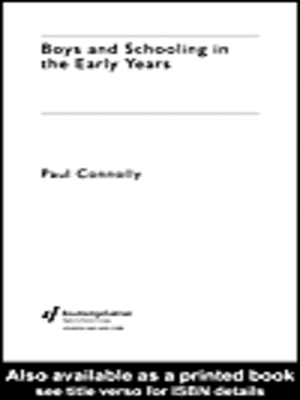 cover image of Boys and Schooling in the Early Years